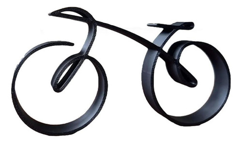 Escultura Minimalista De Bicicleta, Adorno De Bicicleta De A