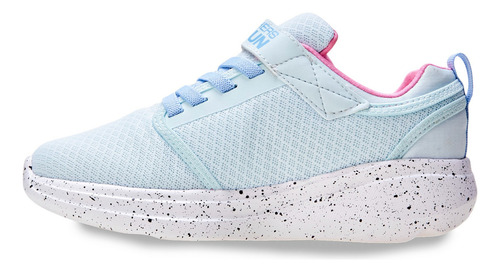 Tênis Infantil Go Run Fast Earthy Gal Azul Claro Skechers
