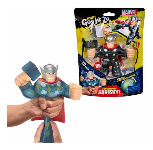 Heroes Of Goo Jit Zu Thor Heroe Kit Marvel Licensed