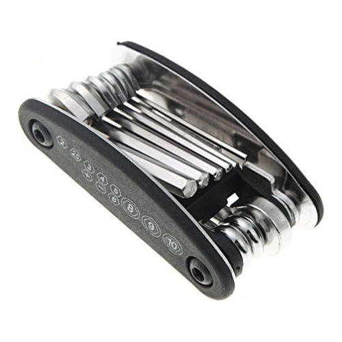 Motorcycle Bike Mechanic Repair Tool Kit With 16 In 1 M...