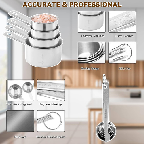 Juego De Tazones De Mezcla Eléctrica Wepsen Hand Mixer, 5 Ve