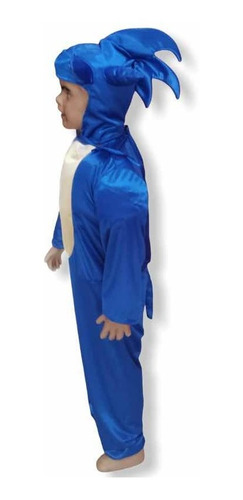 Disfraz Sonic Para Niño Excelente Calidad.