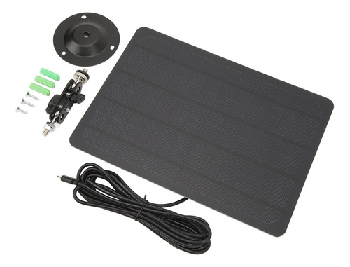 Cargador De Batería Solar Rv Solar Panel Mono De Alta Eficie