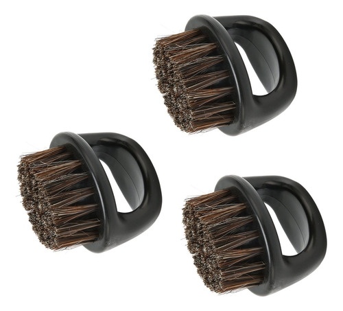Escova De Limpeza De Barba, 3 Peças, Rebarba Masculina, Alça