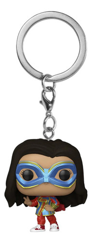 Funko Keychain Marvel Ms. Marvel Coleccionable 4 Cm