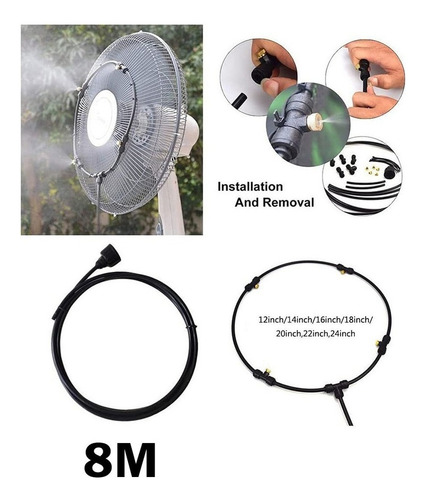 Pulverizador De Agua Nebulizada De 8 Metros