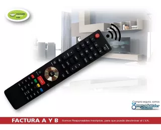 Control Remoto Tv Smart Tv Rca Bgh Hisense Sansei Jvc R452