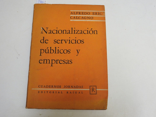 Nacionalizacion De Servicios Publicos Y Empresas - L518