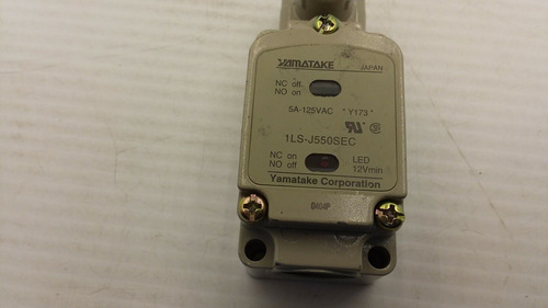 Yamatake 1ls-j550sec Limit Switch 5a-125vac Led Nnb Bbd
