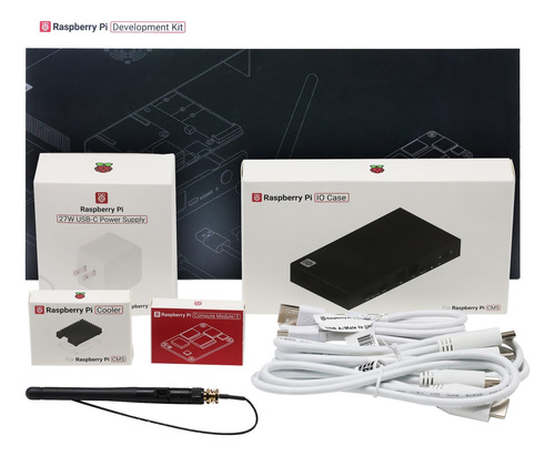 Raspberry Pi 5 Development Kit Cm5 Wifi 4gb Ram 32gb Emmc