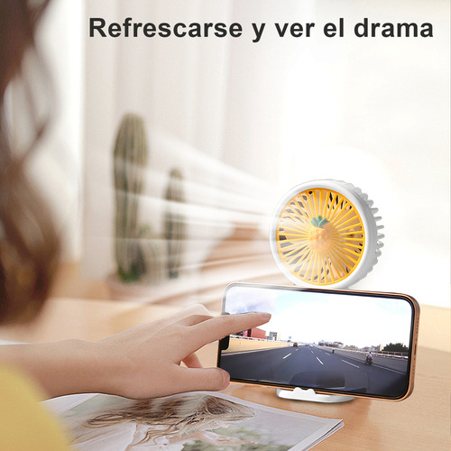 ** Ventilador De Mano Ultraligero: Mini Diseño Portátil Con