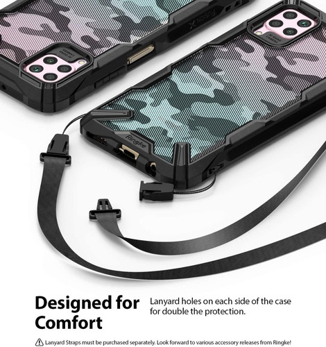 Imagen 9 de 9 de Funda Ringke Fusion X Huawei P40 Lite