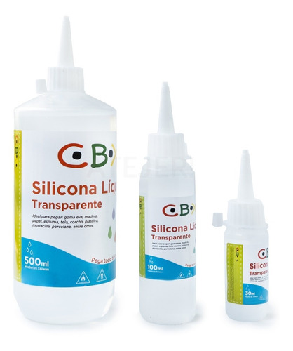 Imagen 4 de 4 de Pegamento Silicona Liquida Transparente 30 Ml