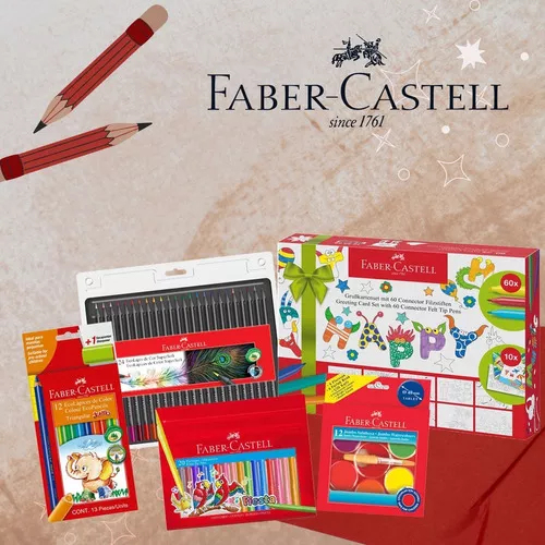 Comprar Lápices de color Faber Castell, triangulares -12 uds