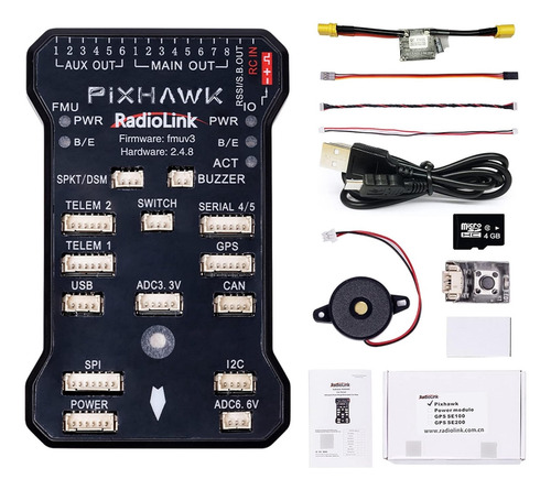 Pixhawk Controlador De Vuelo 2.4.8 32 Bits Con Módulo De Pot