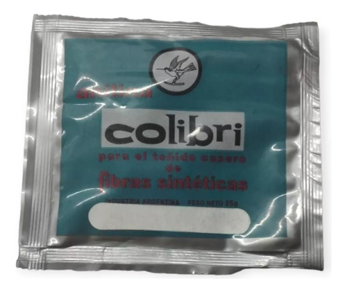 Anilinas Colibrí Fibras Sintéticas 25 Grs. Verde Oscuro
