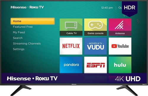 Smart Tv Hisense Series 50r6e3 Led 4k Uhd Hdr 50 PuLG 2020 (Reacondicionado)