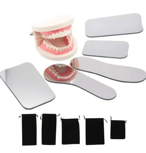 Espejo Intraoral Dental LED Antiniebla - Para Fotos Y Exploración Bucal Sin Empañarse