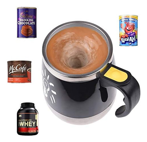 Taza De Café Autoagitable - Taza De Acero Inoxidable Para Me