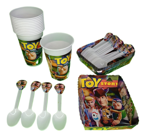 Kit Decoracion Infantil Toy Story 12niños Leer Descripcion