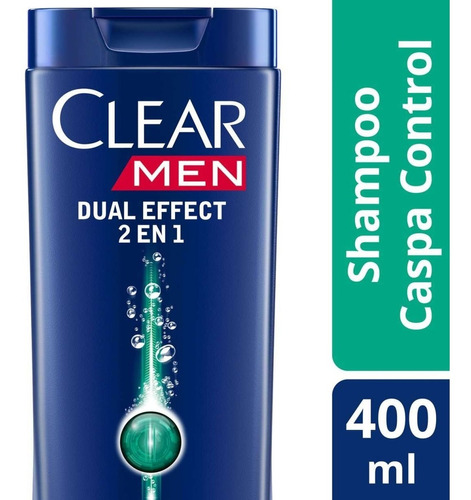Clear Shampoo X400 2en1 Dual Effect 