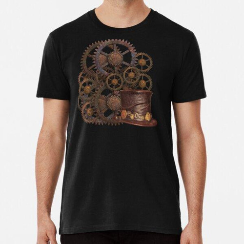 Remera Engranajes Steam Punk Hat Algodon Premium