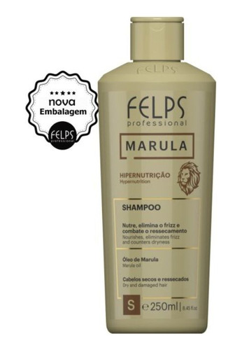 Felps Kit Marula Shamp+cond. 250ml+masc.1kg+leave-in 150ml