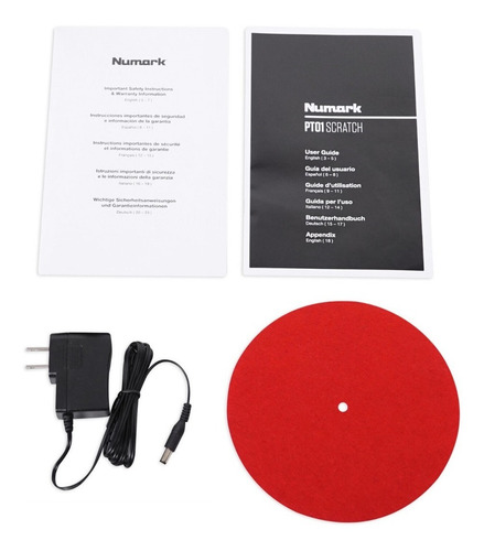 Imagen 5 de 9 de Numark Pt01 Scratch Tocadisco Tornamesa Dj Portable Envio Ya