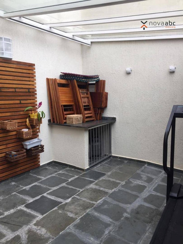 Sobrado Com 3 Dormitórios À Venda, 230 M² Por R$ 795.000 - Vila Scarpelli - Santo André/sp - So0430