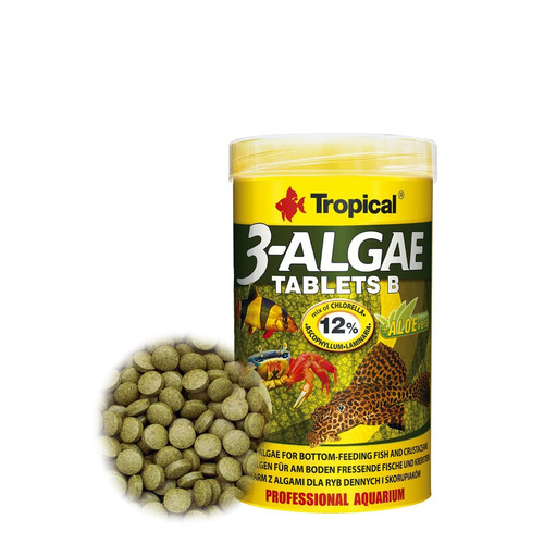 Tropical 3-algae Tablets B 250 Ml 150 Gr Pethome