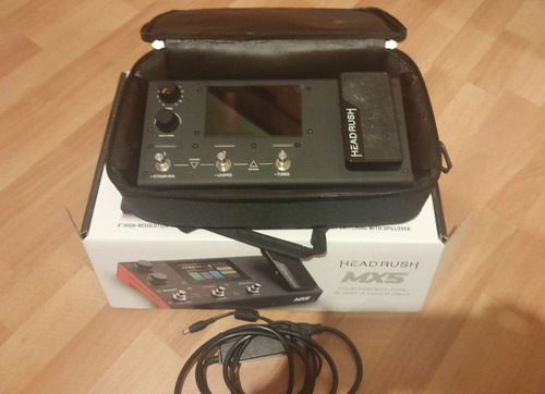 Pedalera Multiefecto Headrush Mx5 Negro (Usado)