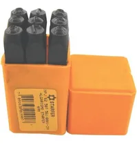 Comprar Jogo Algarismos De Marcação Pino Punção Metal Starfer - 6mm