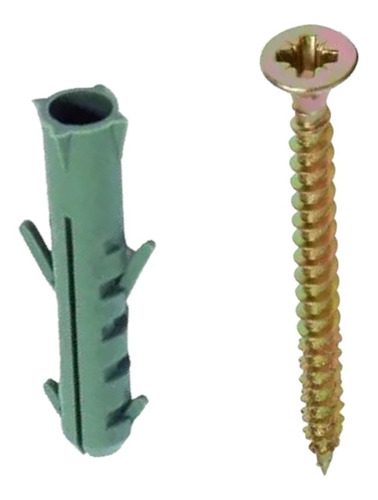 Taco Fisher 8mm Y Tornillo 5x50mm X 10 Unidades - Aym