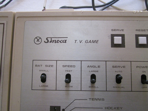 Antigua Consola De Video Juego Sinoca Tv Game 1ra Generacion (Usado)