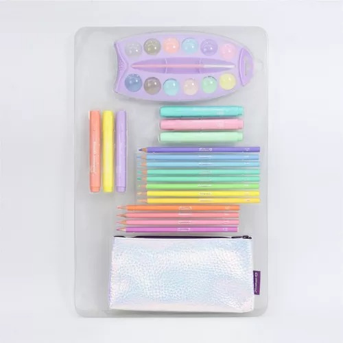 Kit Pelikan Creativo Colores Pastel X 20 Piezas