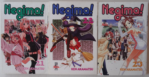 Negima! Magister Negi Magi Jbc Jan 2006-fev 2013 R$ 25,00 Cada Consulte A Disponibilidade Antes De Efetuar A Compra (Usado)