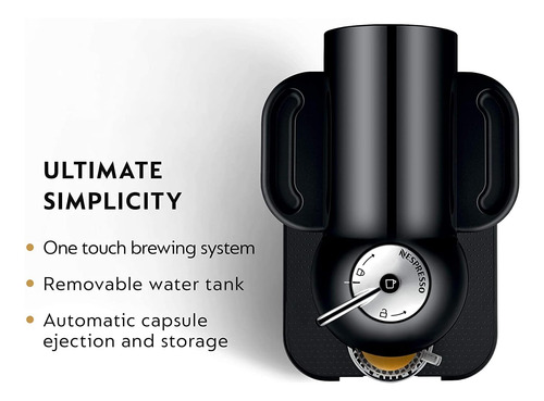 Breville Bnv220blk Máquina De Café Y Espresso Vertuo De B...