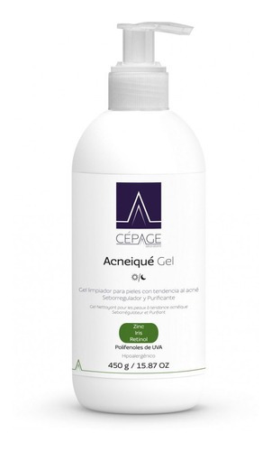 Cepage Facial Acneiqué Gel Limpiador 450g