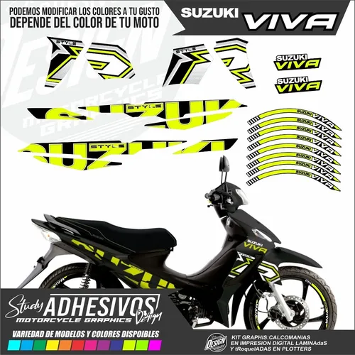 Calcomanias Suzuki Viva R Tipo Originales