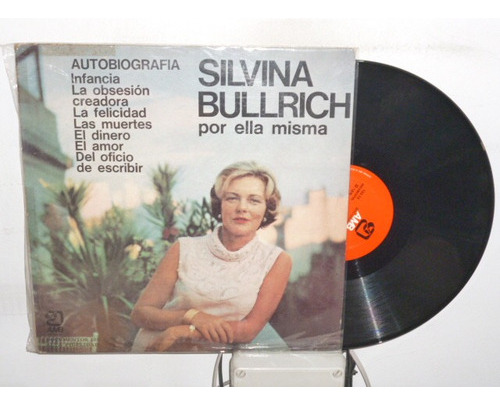 Silvina Bullrich Por Ella Misma Vinilo Argentino Ggjjzz