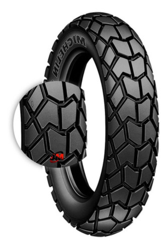 Caucho 130/80-17 Michelin Sirac Klr650 Klr Dr650 Xt600 Falco