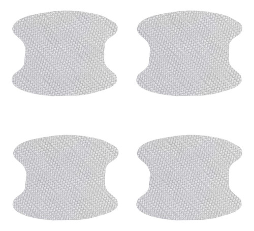 2 Paquete De 4 Láminas Protectoras De Tirador Un 85x68mm Un