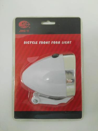 Luz / Destellador Delantero Retro P/ Bici Blanco Jy-592