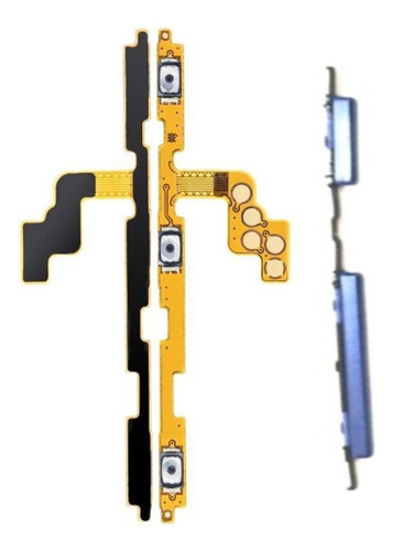 Kit Flex + Botão Power Volume Para Galaxy A21s Sm-a217m