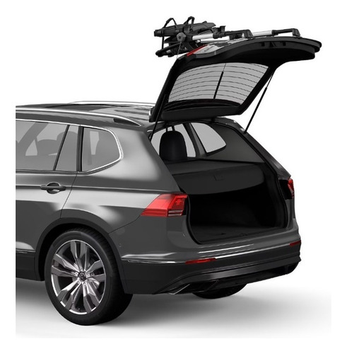 Funda trasera para portabicicletas Thule Outway Platform, gris y negro