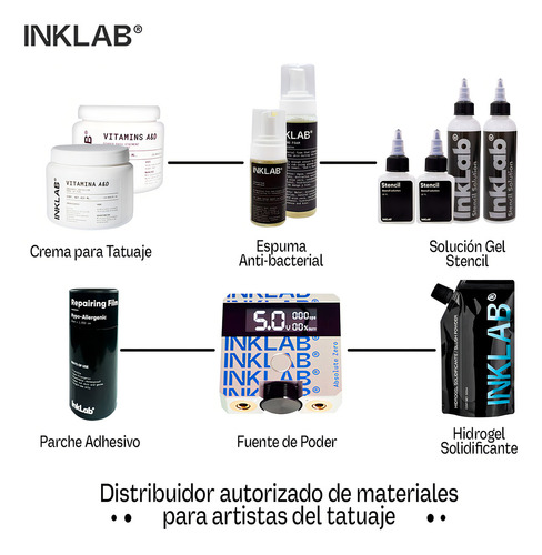 Fuente De Poder Para Tatuar Inklab Absolute Zero Profesional