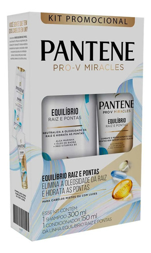 Kit Pantene Pro-v Equilibrio Raíz Y Puntas 