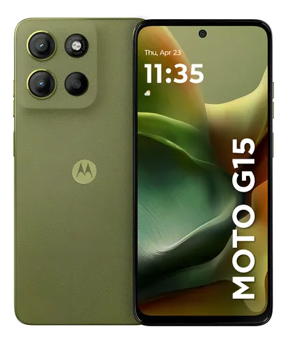 Motorola Moto G15 256gb 4gb Ram Verde - Excelente (Recondicionado...
