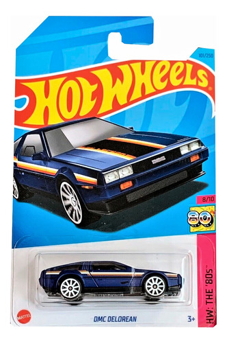 Hotwheels Dmc Delorean #101 2023 Azul