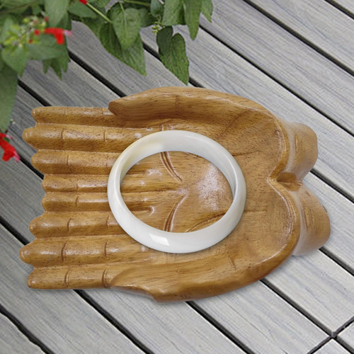 Buda Bandeja Decorativa Bandeja De Frutas Organizador De La